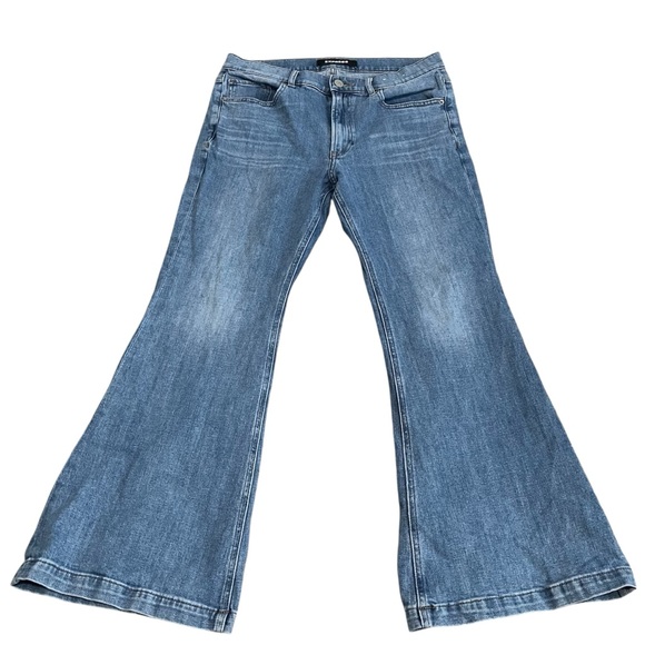 Express Denim - Express waist 32” women’s bell flare high rise jeans